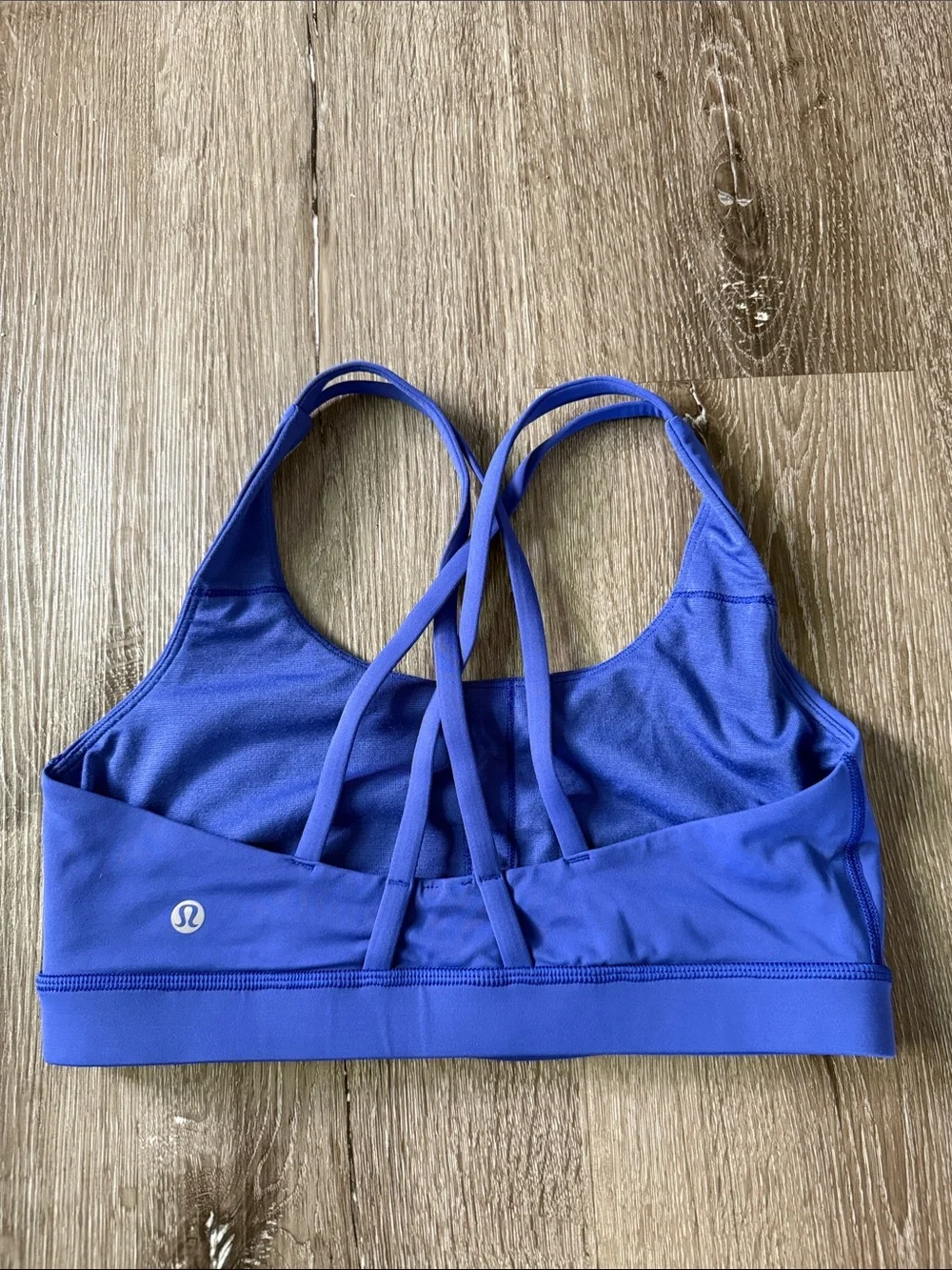 Lululemon energy bra Moroccan blue 8